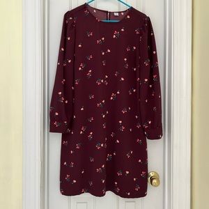 Above the knee dress from old Navy. Long sleeves.